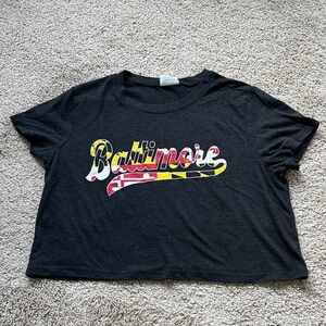 Baltimore Graphic T-Shirt - Black